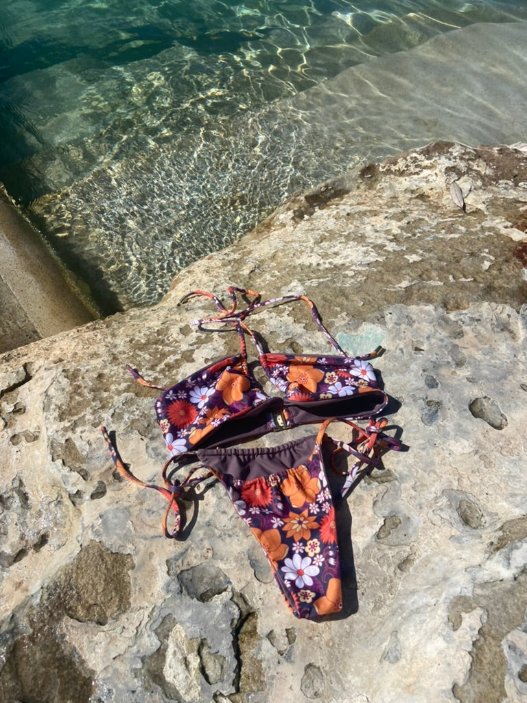 Cheeky Bottom in Purple Blossom