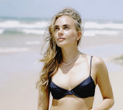 Classic Black Balconette Top
