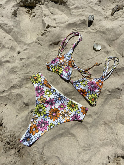 Flower Power Triangle Top